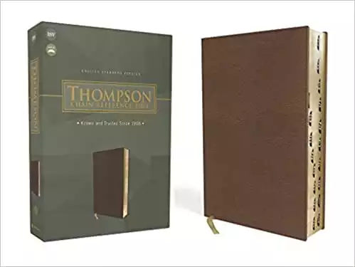 ESV, Thompson Chain-Reference Bible, Red Letter
